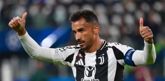 Danilo lateral da Juventus