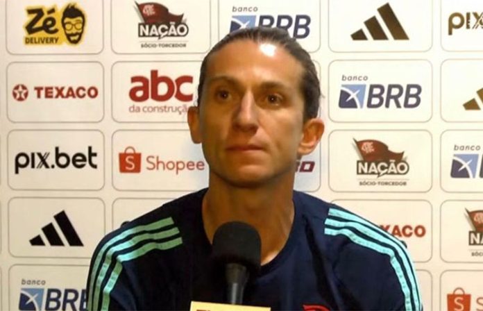 Filipe-Luis-Entrevista-Flamengo-Volta-Redonda-250125-2 Filipe Luís em entrevista após vitória do Flamengo por 2x0 sobre o Volta Redonda