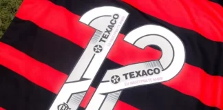 Patrocínio da Texaco na camisa do Flamengo 2025