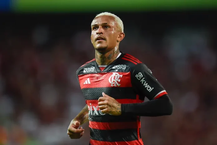 Wesley no Flamengo em 2024