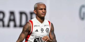 Wesley lateral direito do Flamengo