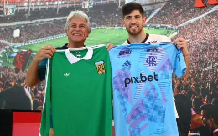 Fillol e Rossi se encontram no Ninho do Urubu