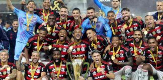 Time do Flamengo Tricampeão da Supercopa do Brasil 2025