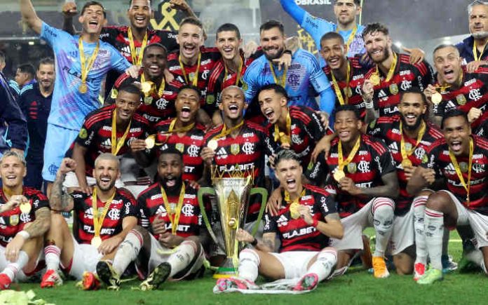 Time do Flamengo Tricampeão da Supercopa do Brasil 2025