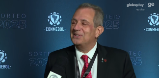 BAP em entrevista no sorteio da Copa Libertadores da América 2025