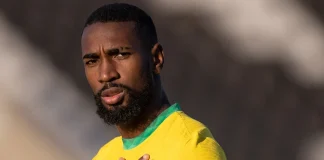 Gerson em campo pela Seleção Brasileira