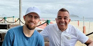 Jorginho e empresário no Rio de Janeiro