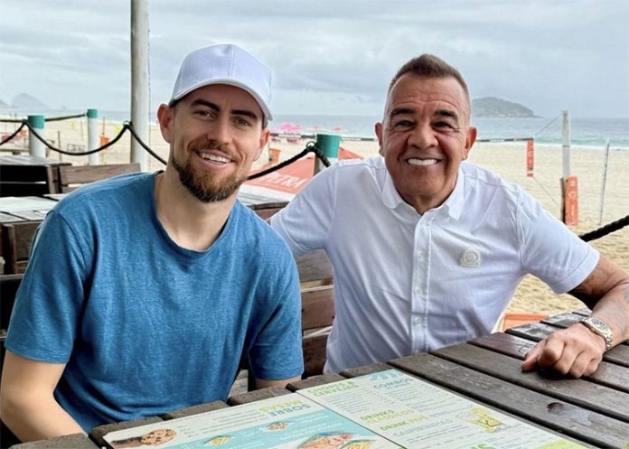 Jorginho e empresário no Rio de Janeiro
