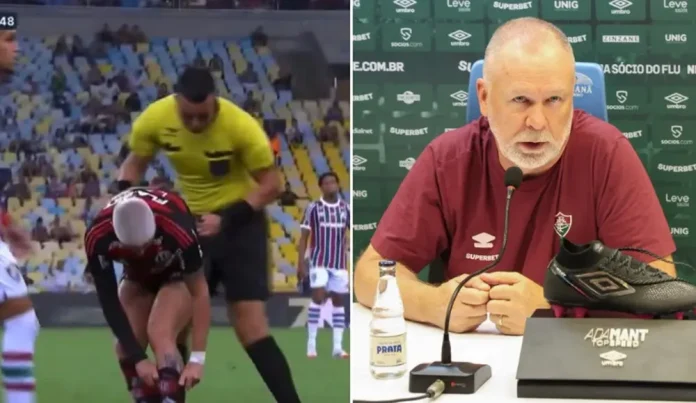 Luiz-Araujo-Mano-Menezes-Tatuagem-Provocacao-Flamengo-2-1-Fluminense-120325 Luiz Araújo mostra tatuagem e Mano Menezes responde