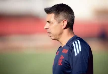 Nuno Campos técnico do Flamengo sub-20