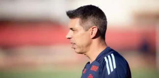 Nuno Campos técnico do Flamengo sub-20