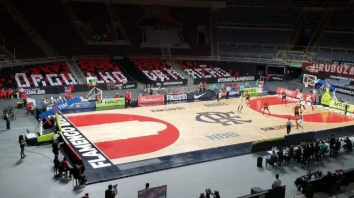 Basquete do Flamengo no Maracanazinho