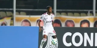 Wallace Yan em campo pelo Flamengo