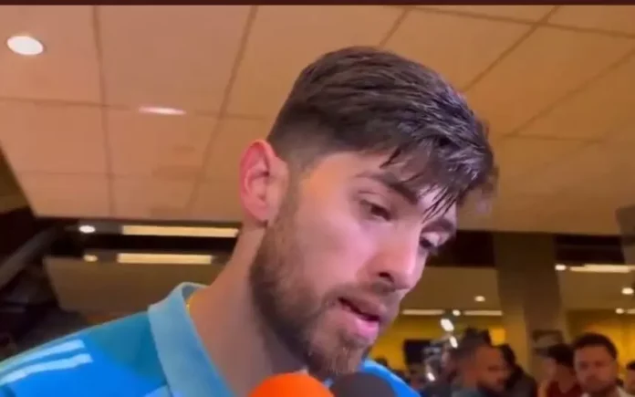 Goleiro Rossi em entrevista após derrota do Flamengo para o Cruzeiro