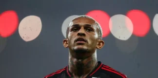 Wesley lateral direito do Flamengo