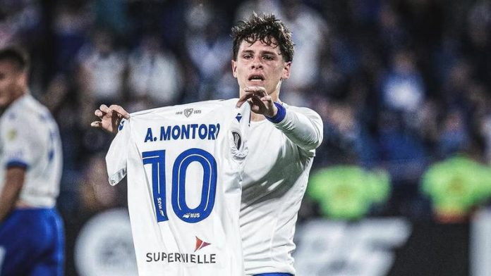 Álvaro Montoro meia do Velez Sarsfield