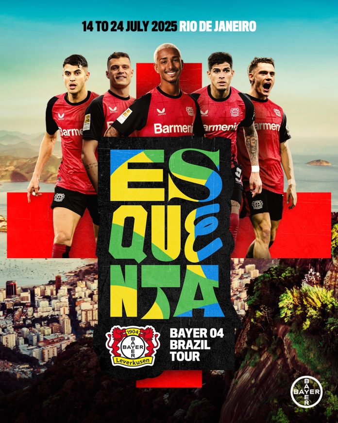 Bayer-Leverkusen-Pre-temporada-Rio-de-Janeiro Bayer Leverkusen em pré-temporada no Rio de Janeiro 2025
