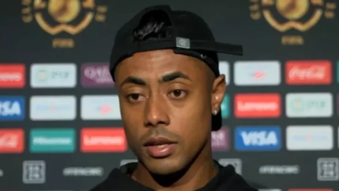 Bruno Henrique em entrevista após vitória do Flamengo sobre o Espérance