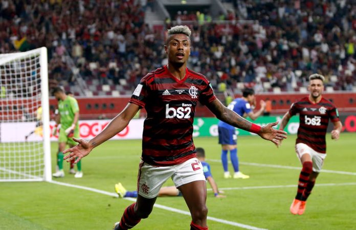 Bruno-Henrique-Flamengo-Ah-Hilal-Mundial-2019 Bruno Henrique marca contra o Al-Hilal no Mundial de 2019