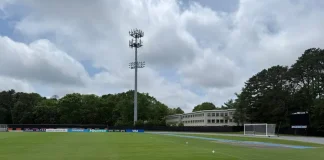 Campo do Universidade de Stocktom em New Jersey