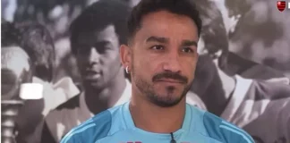 Zagueiro Danilo no Ninho do Urubu
