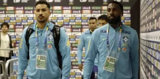 Danilo e Gerson na Seleção Brasileira