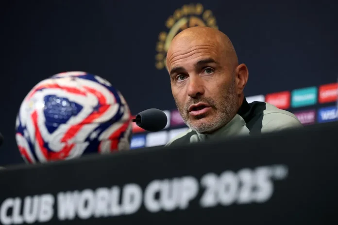 Enzo Maresca técnico do Chelsea em entrevista no Mundial de Clubes