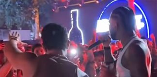 Gabigol puxa "vamos, Flamengo" em festa com Dennis DJ no Rio de Janeiro