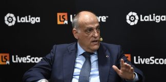 Javier Tebas presidente da La Liga