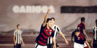 João Vitor marca para o Flamengo contra o Botafogo