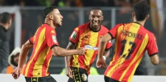 Jogadores do Espérance em campo