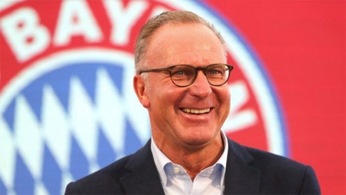 Karl–Heinz-Rummenigge-Bayern-Munique Karl–Heinz Rummenigge dirigente do Bayern de Munique