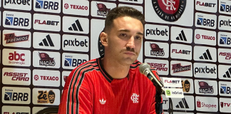 Léo Ortiz em entrevista pelo Flamengo