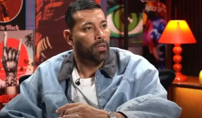 André Santos em conversa com o Benja, no Besame Mucho
