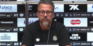 Cléber Xavier técnico do Santos