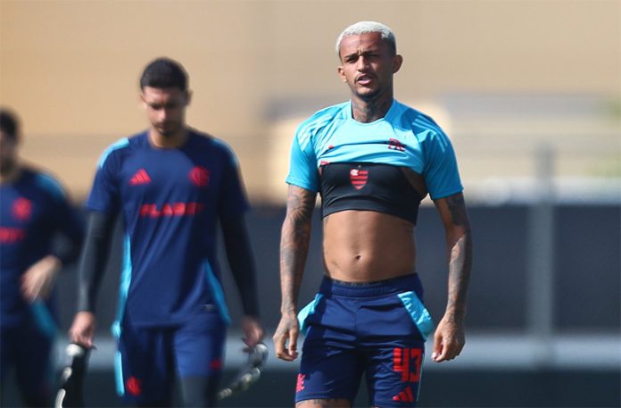 Wesley-Treino-Flamengo-Orlando-280625 Wesley em treino do Flamengo em Orlando