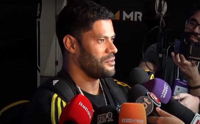 Hulk em entrevista após classificação do Atlético sobre o Flamengo na Copa do Brasil