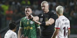 Palmeiras x Flamengo com arbitragem do Daronco