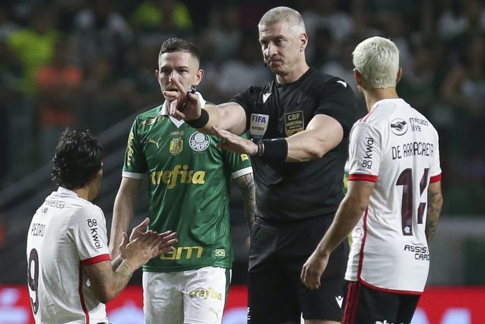 Palmeiras x Flamengo com arbitragem do Daronco