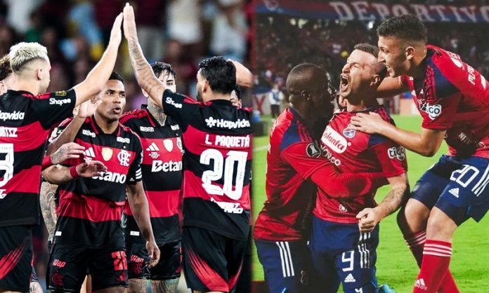 Flamengo e Medellin se enfrentarão quinta (16) pela Libertadores
