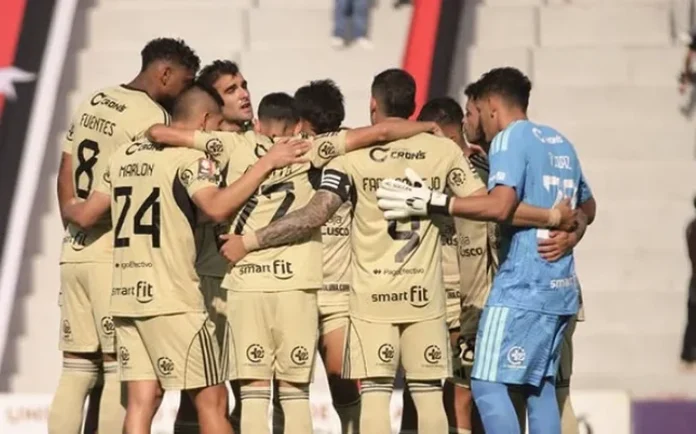 Jogadores do Cusco