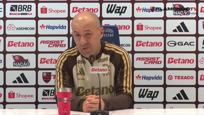 Leonardo Jardim em entrevista após empate do Flamengo com o Vasco no Maracanã