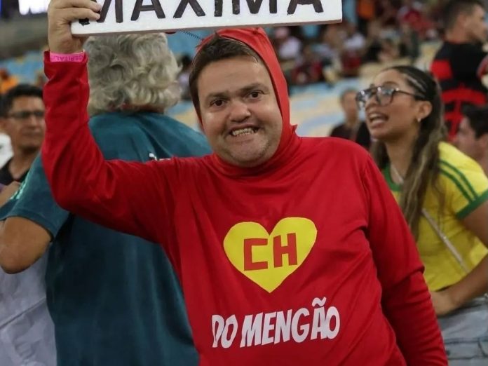 Chapoln Rubro-Negro, torcedor famoso do Flamengo