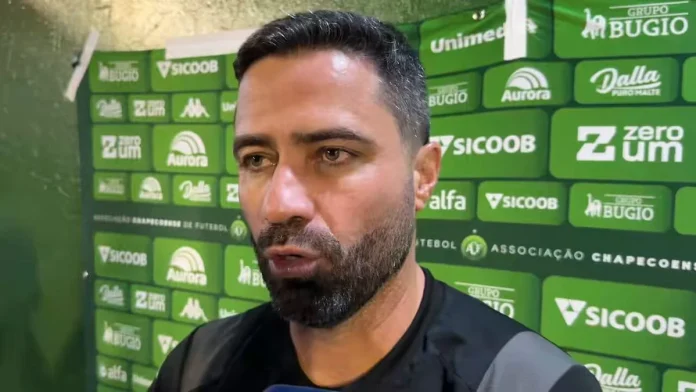 Rafael Lacerda, técnico da Chapecoense