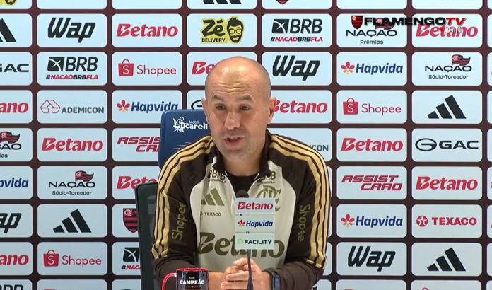 Leonardo Jardim em entrevista após vitória do Flamengo no Maracanã