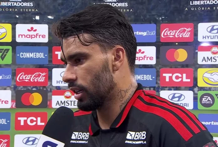 Lucas-Paqueta-Entrevista-Cruzeiro-1-1-Flamengo-120826 Lucas Paquetá em entrevista após empate do Flamengo com o Cruzeiro no Mineirão