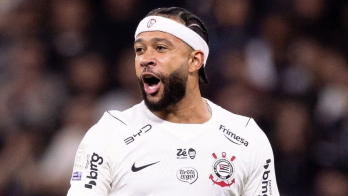 Memphis-Depay-atacante Memphis Depay, atacante holandês, livre no mercado após o Corinthians anunciar oficialmente que não renovará seu contrato