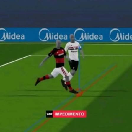 impedimento-flamengo-sao-paulo Impedimento marcado para o Flamengo contra o São Paulo