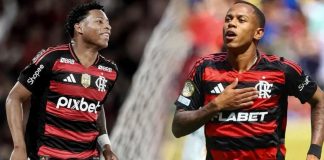 Plata e wallace Yan, ex-jogadores do Flamengo