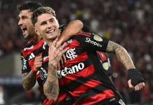 Uruguaios, Arrascaeta e Varela, jogadores do Flamengo